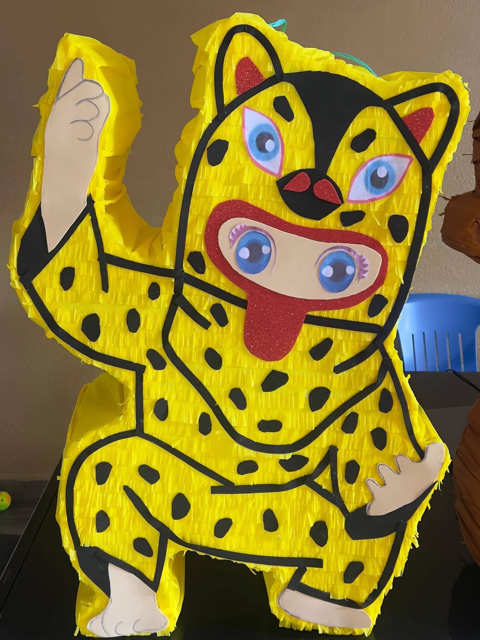 Piñata del tigre de los tlacololeros